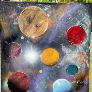 Resin Art/ Galaxy